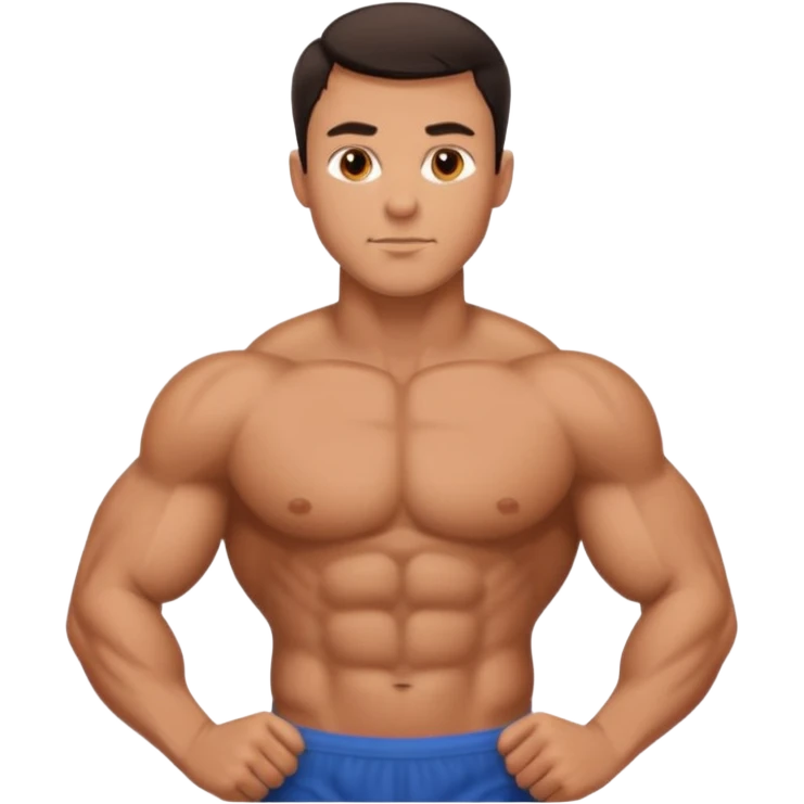 großer muskulöser mann emoji