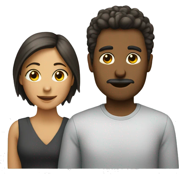 Homme avec une femme  emoji