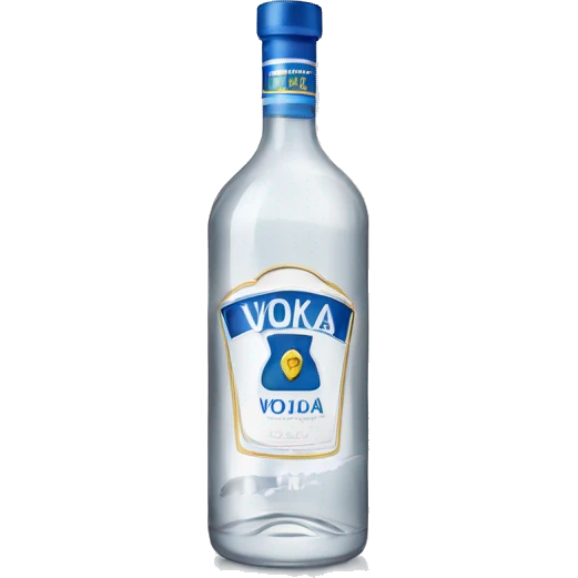 bottle of vodka emoji