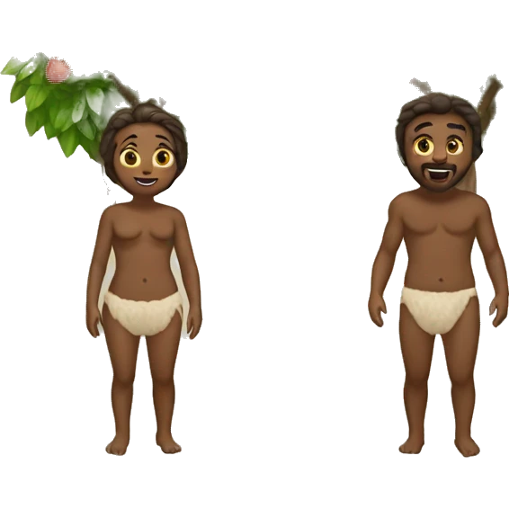 adam and eve emoji