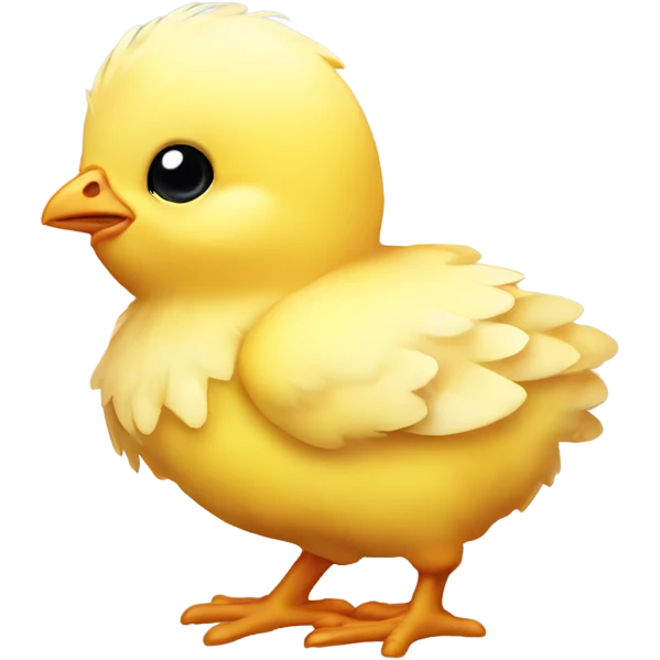 Baby chick halfback emoji