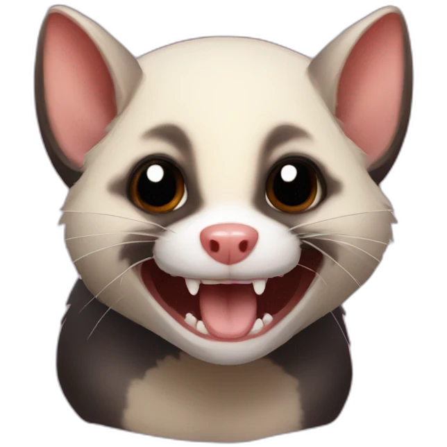 bat ferret emoji