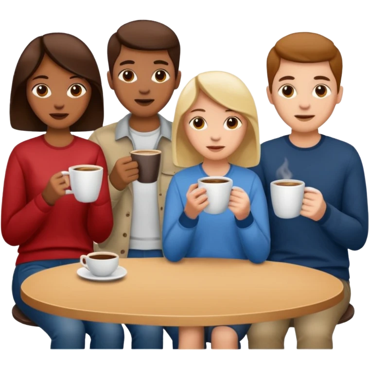 coffee drinkers emoji