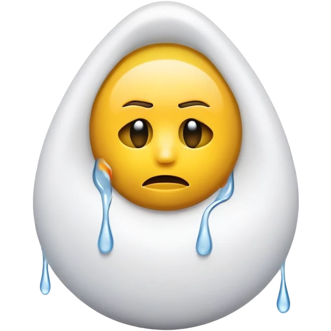 Crying emoji inside real madrid logo emoji