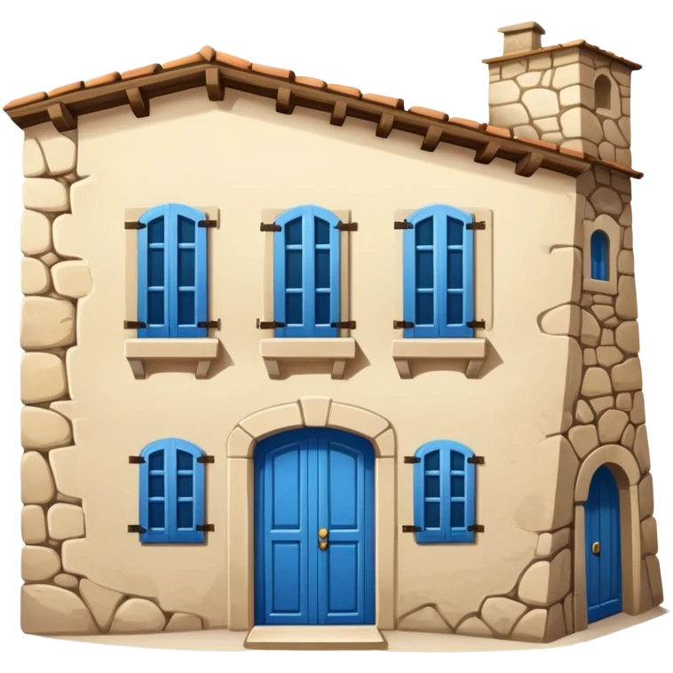 Un hôtel provençal en pierre  emoji