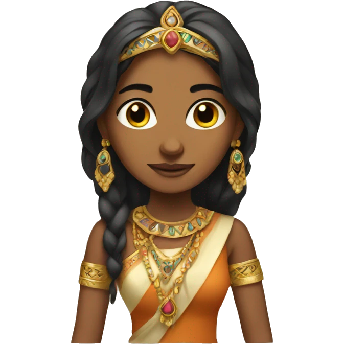 Indian princess  emoji