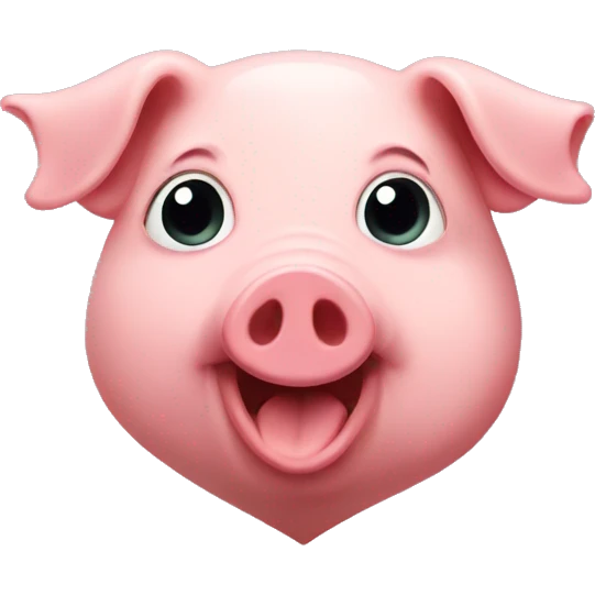 Pig heart emoji