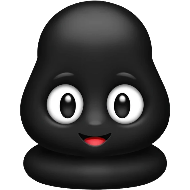 eine kleine schwarze Krähe  emoji