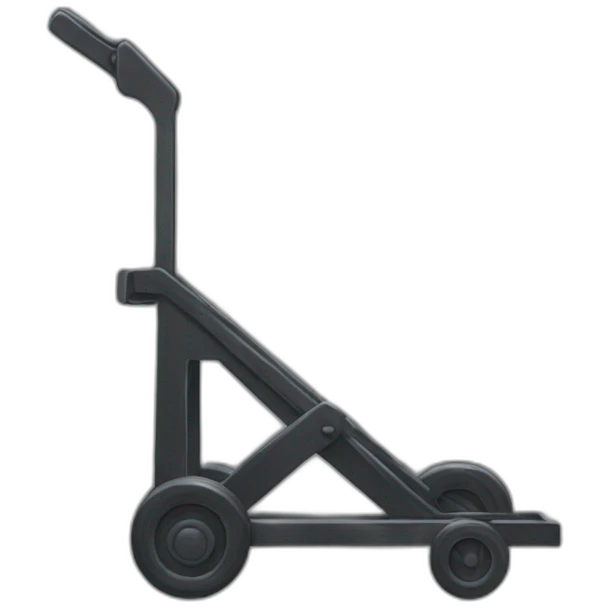 black cart emoji