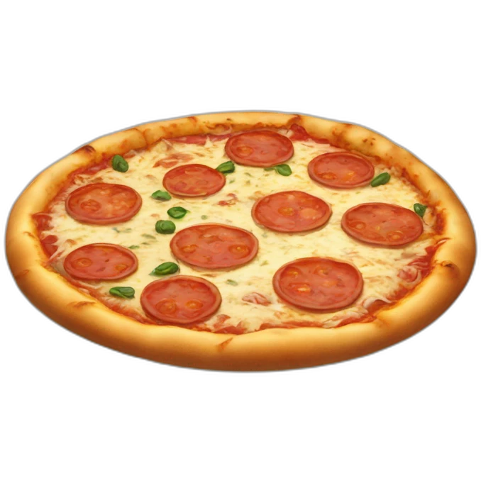 Quelqu'un qui manga de la pizza emoji