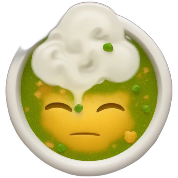 soup with glitter emoji