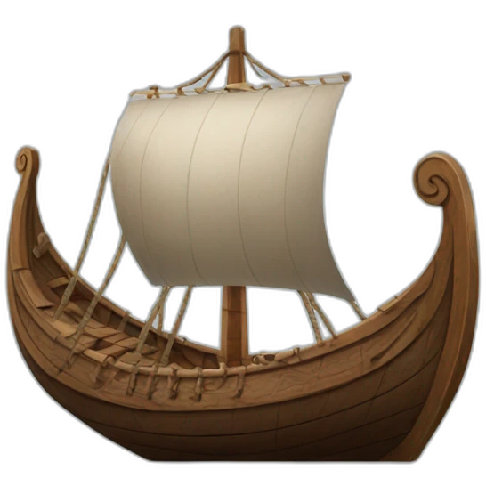 viking ship emoji