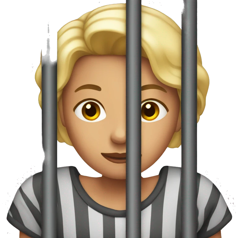 woman in jail  emoji