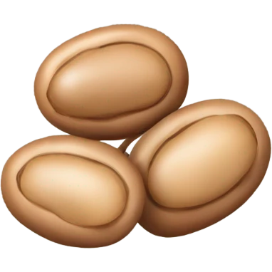 Baby pinto bean emoji