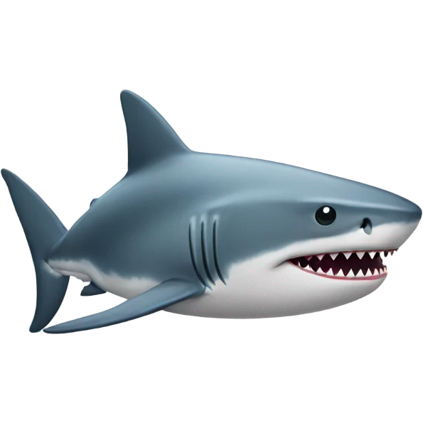 Shark wearing big shoes  emoji