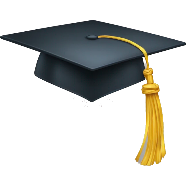 graduation cap emoji
