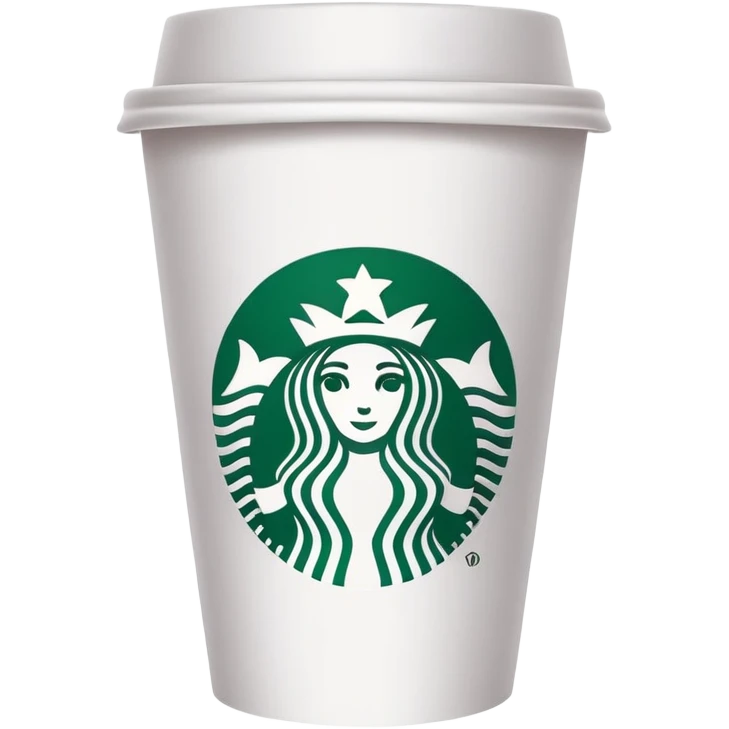Starbucks cup emoji