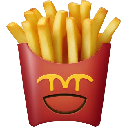 McDonald’s fries emoji