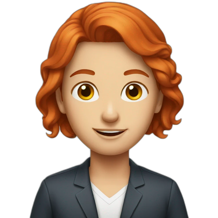 A redhead do pres emoji