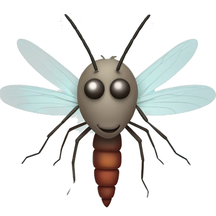 Mosquito characters emoji