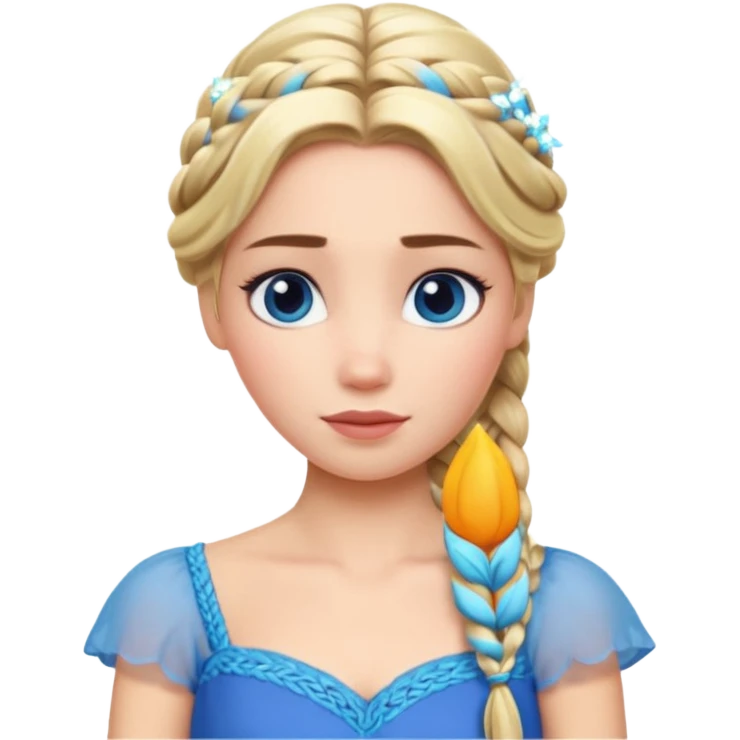 elsa frozen disney emoji