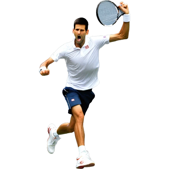 Novak Djokovic emoji