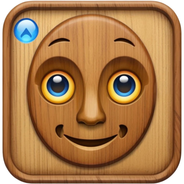 Blue teak emoji