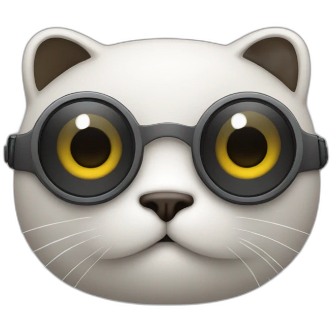 Caméra chat emoji