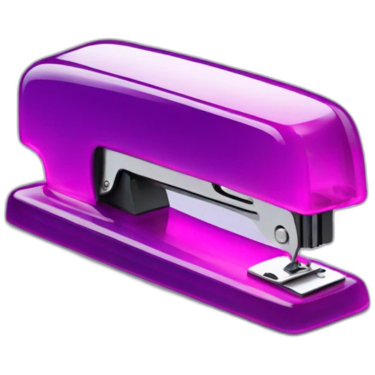 stapler placed in jelly emoji