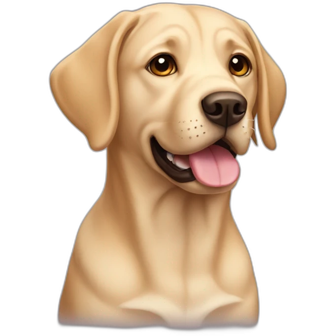 Labrador dog emoji