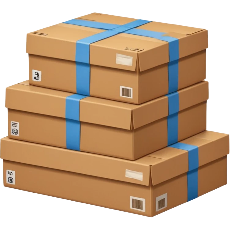 stack of boxes emoji