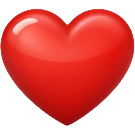 red heart emoji