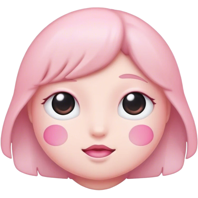 soft pink emoji