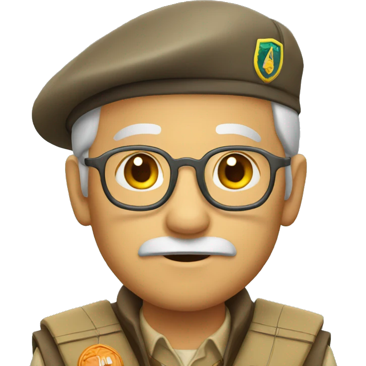 old man scout emoji