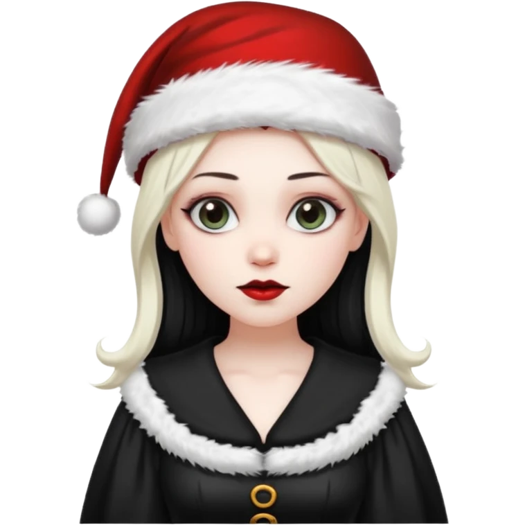 Goth Dommy mommy Santa Clause emoji