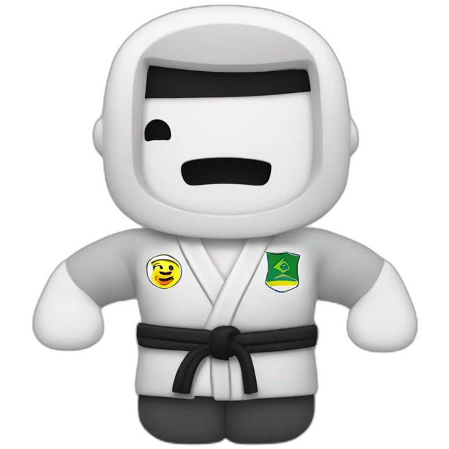 brazilian jiu-jitsu emoji