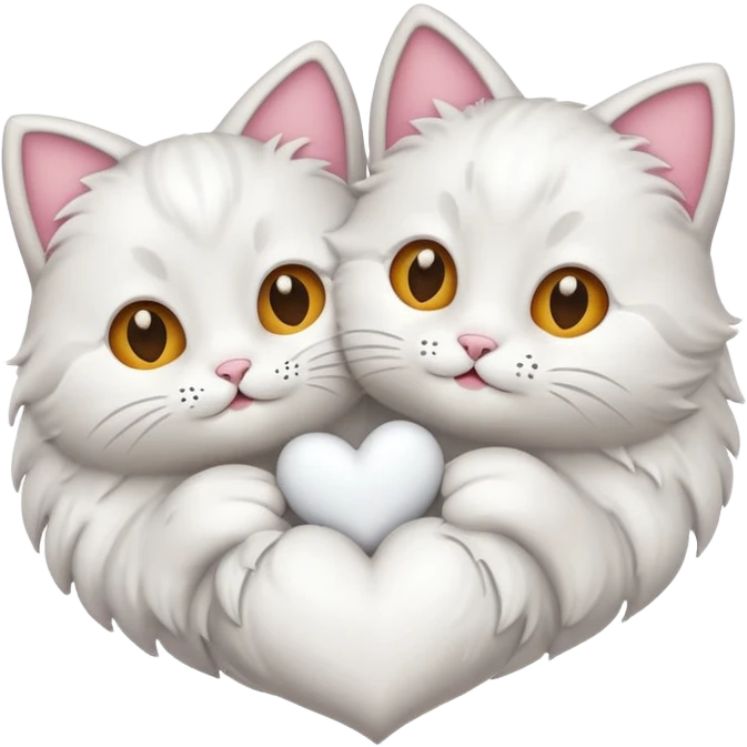 coeur et chats emoji