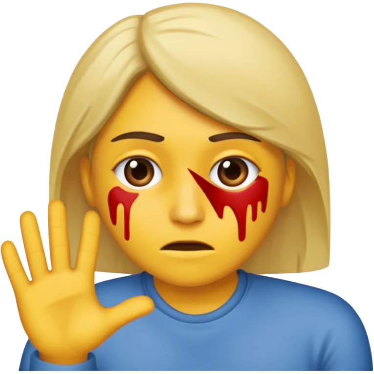 Je veux un emoji représentant adolf Hitler portant une moustache noir et carré rajoute une croix nazi emoji