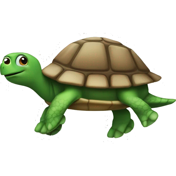 racing turtle emoji