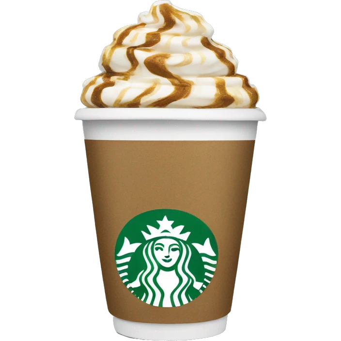 Starbucks coffee cup emoji