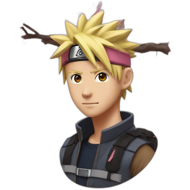 naruto with sakura emoji