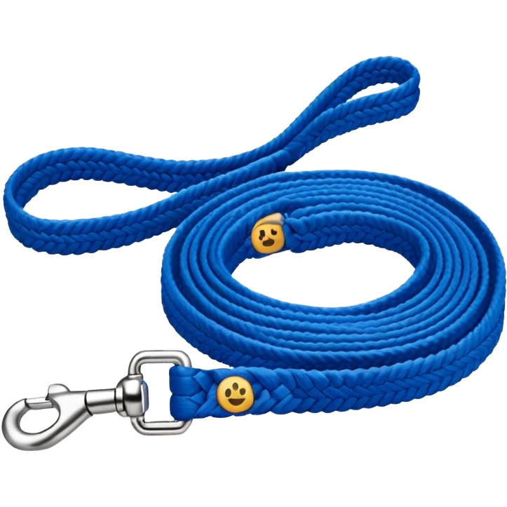 blue Leash emoji