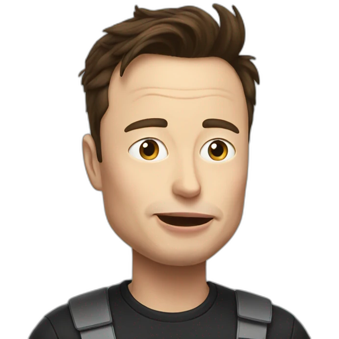 elon musk eat a cat emoji