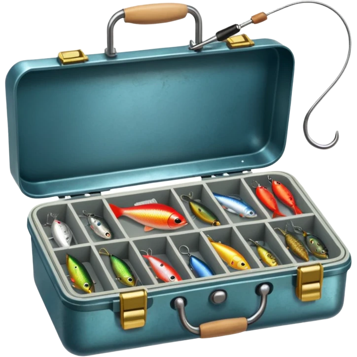 tackle box fishing emoji