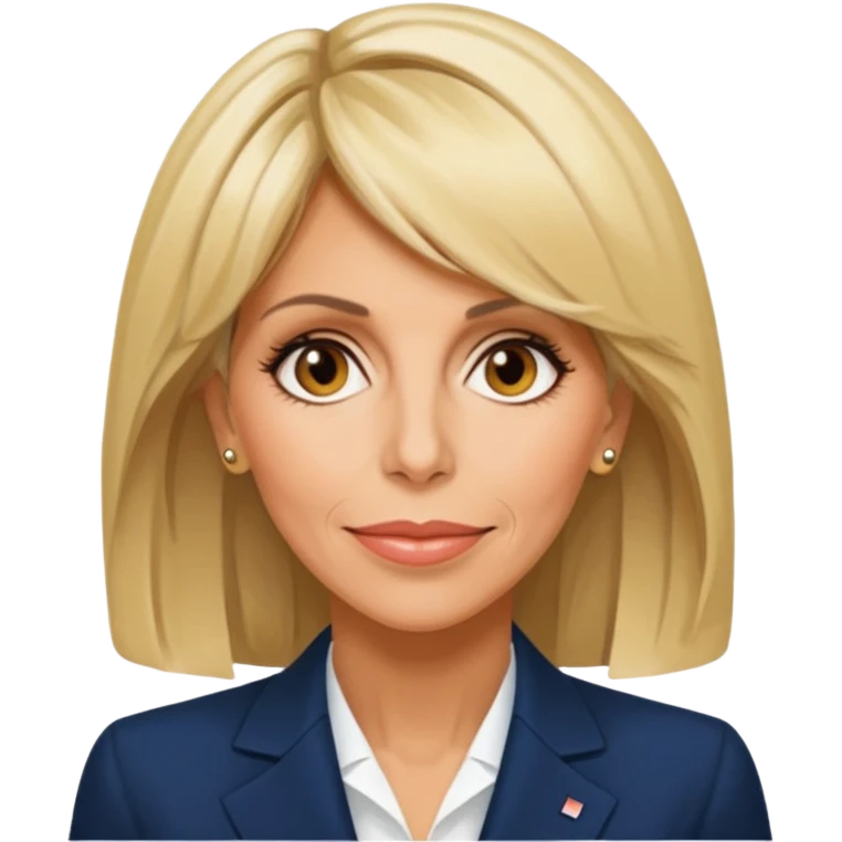 Brigitte macron emoji