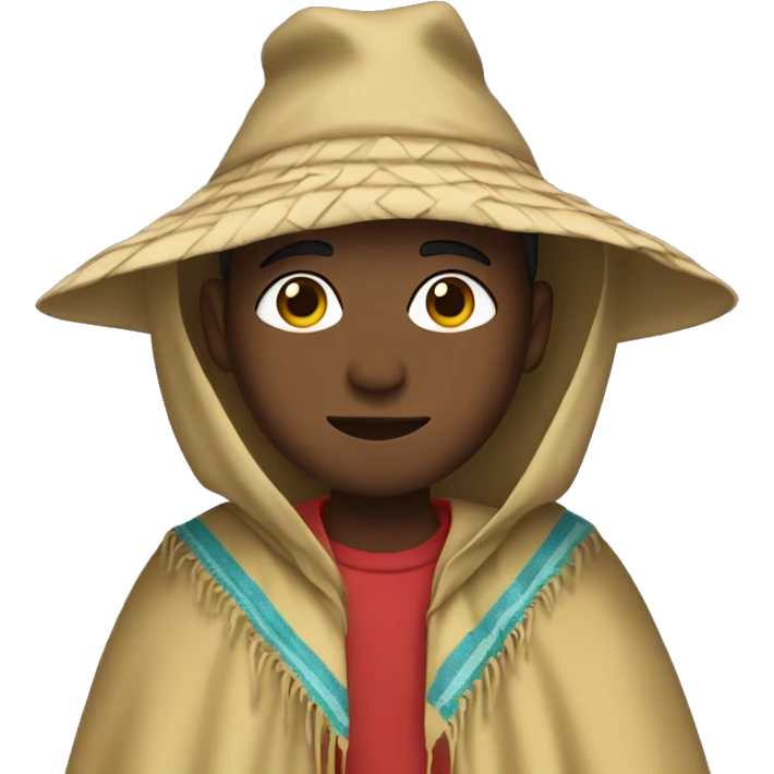 Jordan wearing a poncho  emoji