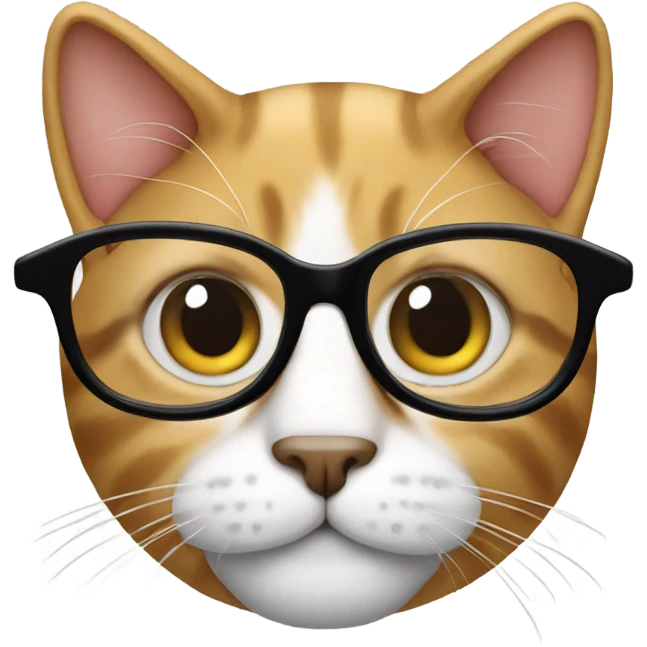 cat with glasses emoji