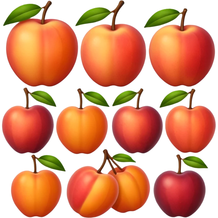 stone fruit emoji
