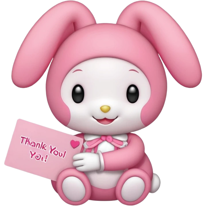my melody thank you emoji
