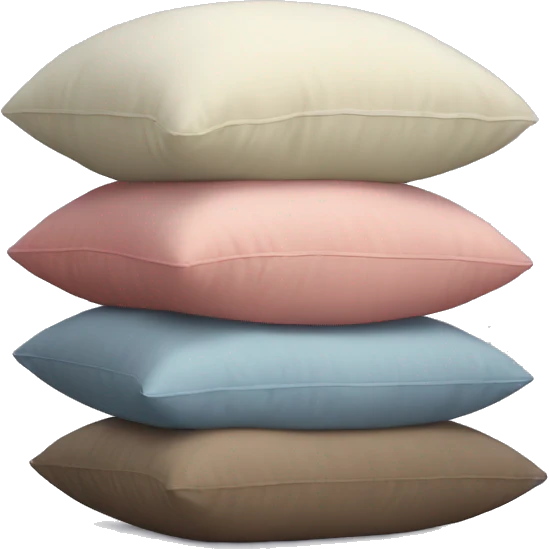 aesthetic pillow stack emoji